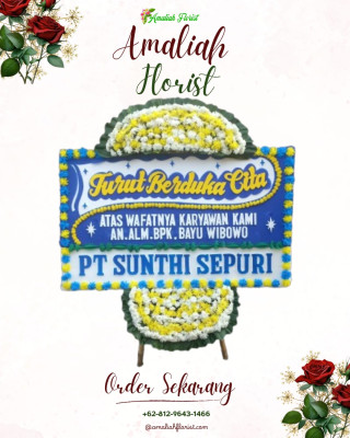 Papan Bunga Duka di Naluk