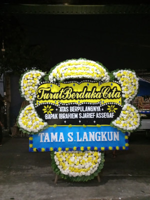 Papan Bunga Duka di Naluk